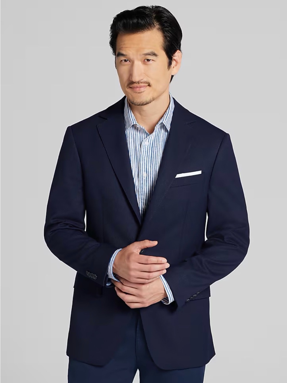 Kenneth Cole New York  Men’s Knit Blazer | Large